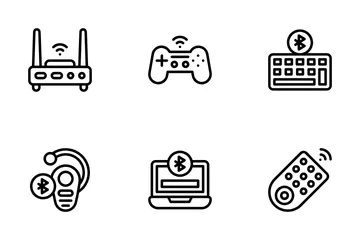 Wi-FiとBluetooth アイコンパック