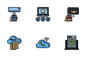 Wi-Fi e Internet Pacote de Ícones