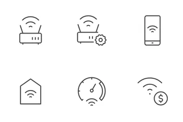 WLAN-Internet Symbolpack