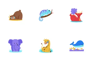 Wild Animal Icon Pack