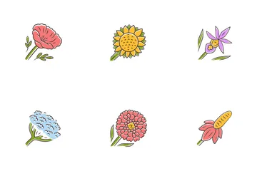 Wild Flowers Icon Pack