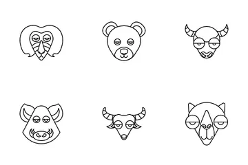 Wildes Tier Symbolpack