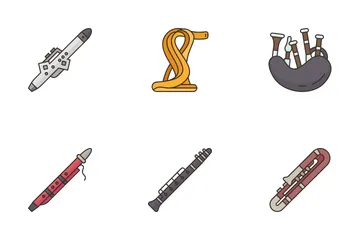 Wind Instrument Icon Pack