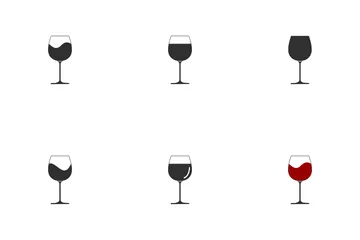 Wine Glass Icon Pack