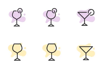 Wine Glass Icon Pack