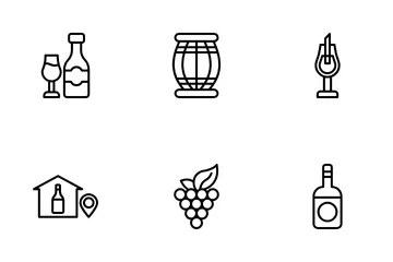 Winery Icon Pack