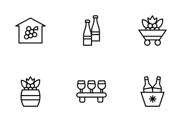 Winery Icon Pack