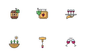 Winery Icons Icon Pack