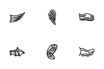 Wing Fly Icon Pack
