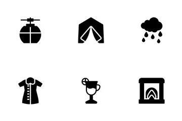 Winter Activities Icon Pack