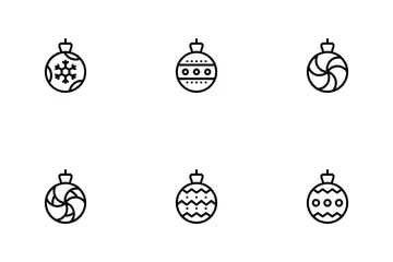 Winter Bauble Icon Pack