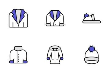 Winter Cloths Icon Pack