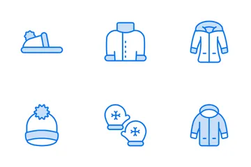 Winter Cloths Icon Pack