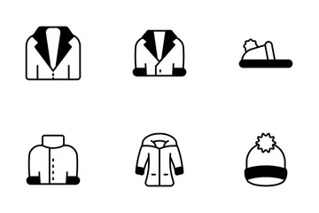 Winter Cloths Icon Pack