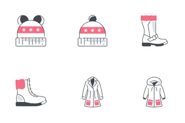 Winter Fashion Icon Pack