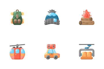 Winter Traveling Icon Pack