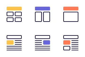 Wireframe Vol 1 Icon Pack