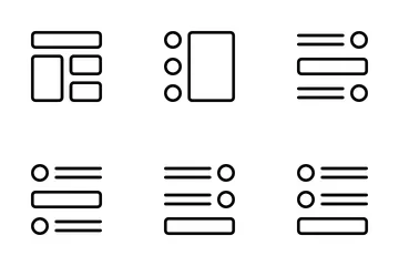 Wireframe Vol 1 Icon Pack