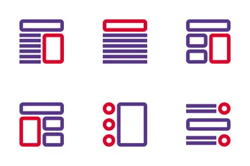 Wireframe Vol 1 Icon Pack