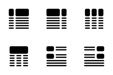 Wireframe Vol 1 Icon Pack