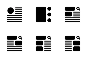 Wireframe Vol 2 Icon Pack