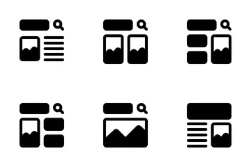 Wireframe Vol 3 Icon Pack