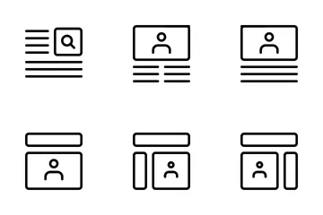 Wireframe Vol 3 Icon Pack