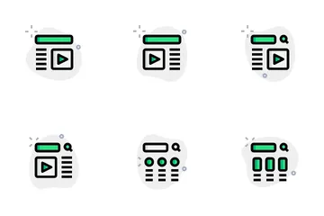 Wireframe Vol 3 Icon Pack