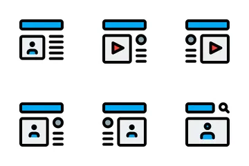 Wireframe Vol 4 Icon Pack