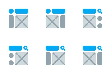 Wireframe Vol 4 Icon Pack