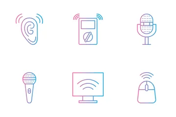 Wireless Audio Icon Pack