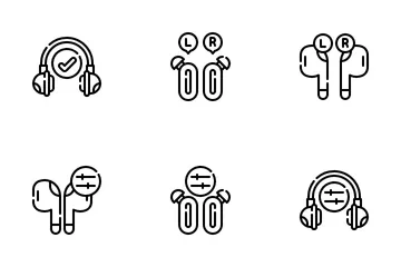 Wireless Audio Icon Pack