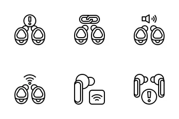 Wireless Audio Icon Pack