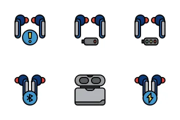 Wireless Audio Icon Pack