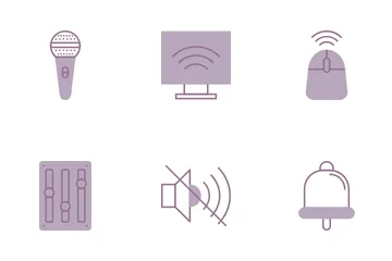 Wireless Audio Icon Pack