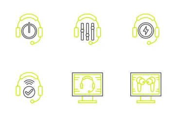 Wireless Audio Icon Pack