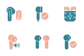 Wireless Audio Icon Pack