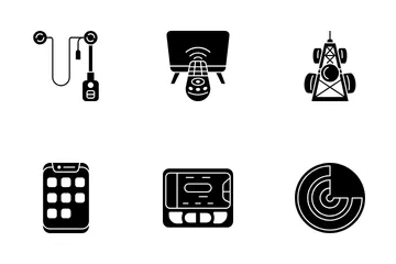Wireless Communication Icon Pack