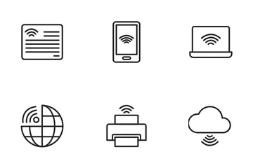 Wireless Technology Icon Pack