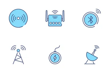 Wireless Technology Icon Pack