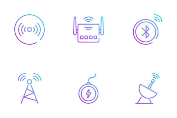 Wireless Technology Icon Pack