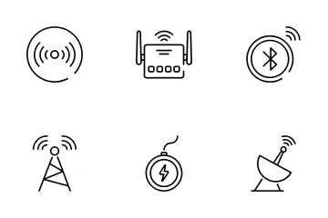 Wireless Technology Icon Pack