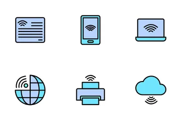 Wireless Technology Icon Pack