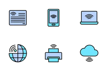 Wireless Technology Icon Pack