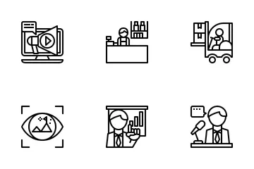 Wirtschaft und Finanzen 1 Symbolpack