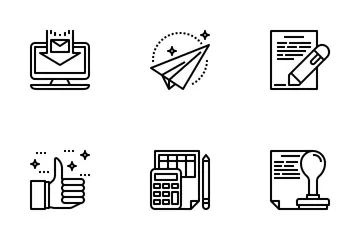 Wirtschaft und Finanzen 2 Symbolpack