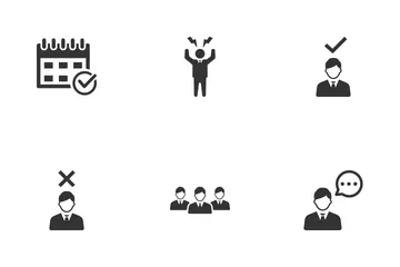Geschäft und Finanzen Symbolpack