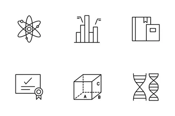 Wissenschaft Symbolpack