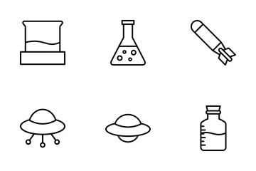 Wissenschaft Symbolpack