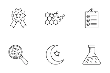Wissenschaft und Technik Symbolpack